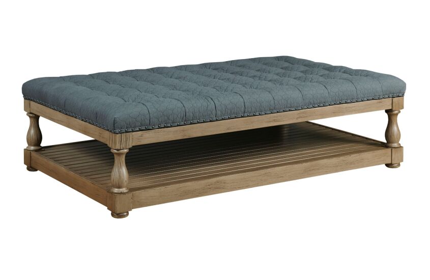 PEARCE TUFTED OTTOMAN 224