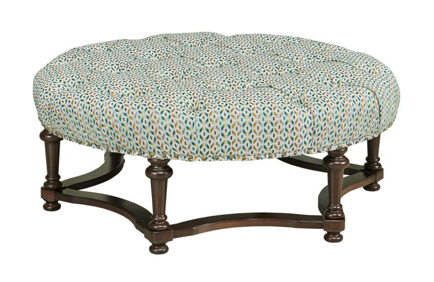 FULLERTON ROUND OTTOMAN 203