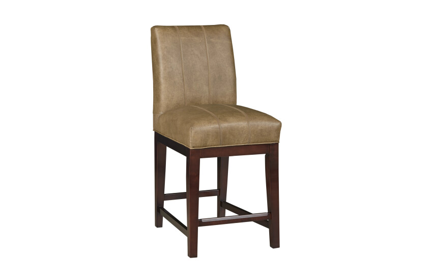 COUNTER HEIGHT STOOL - LEATHER 194