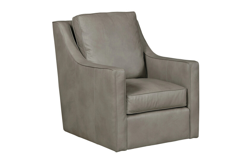 BRADLEY SWIVEL GLIDER - LEATHER 261