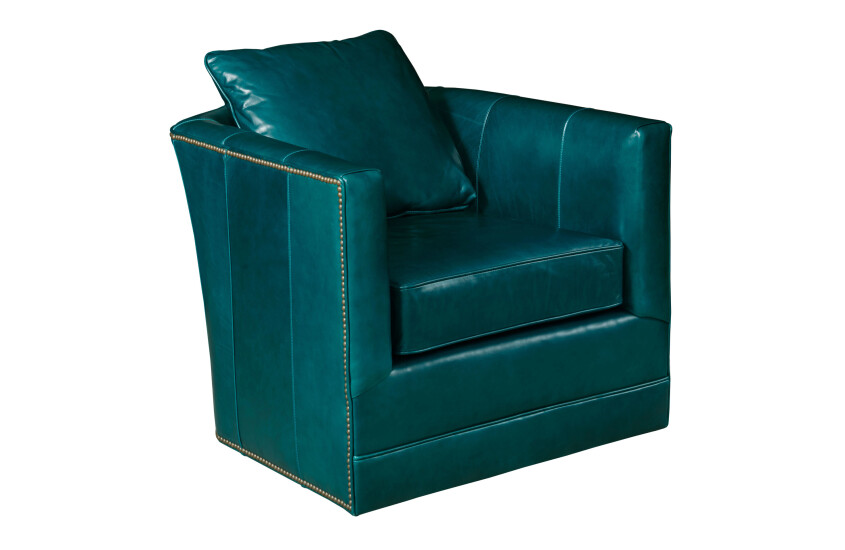 BROCK BARREL SWIVEL GLIDER - LEATHER 270