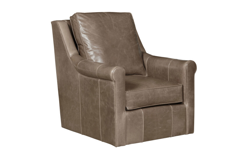 BRICE SWIVEL GLIDER - LEATHER 304