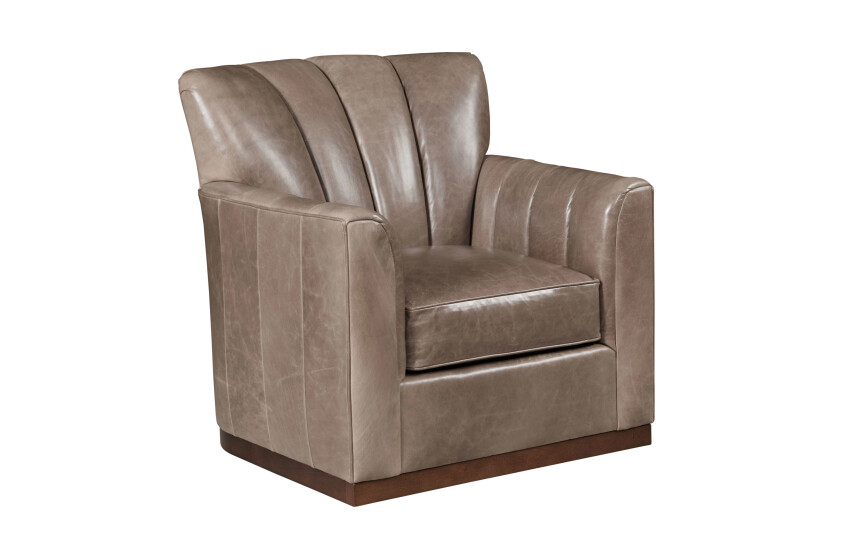 BRYNN SWIVEL CHAIR - LEATHER 292