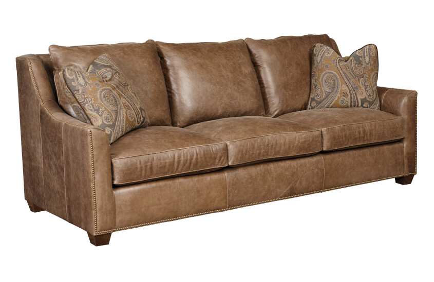 EDISON LARGE SOFA - LEATHER 62