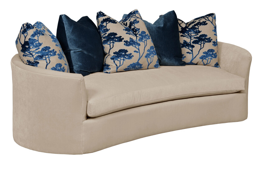CLAIRE CURVED SOFA 45